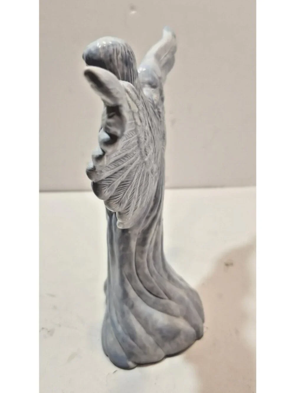 Vintage Praying Ceramic Angel Figurine 7.5